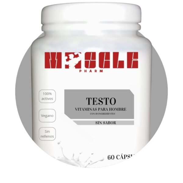 Testosterona en capsula sin sabor